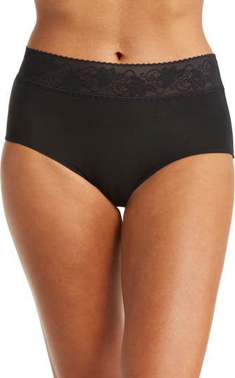 Wacoal Womens Elevated Allure Shaping Hi Waist Brief, Black, Small :  : Clothing, Shoes & Accessories