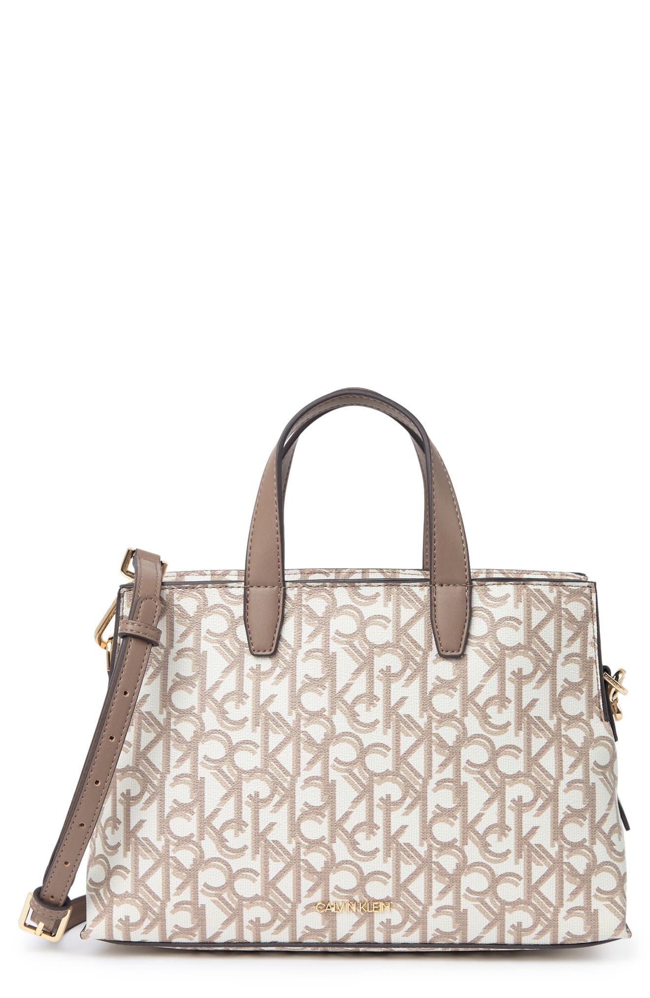 calvin klein neat tote bolsa