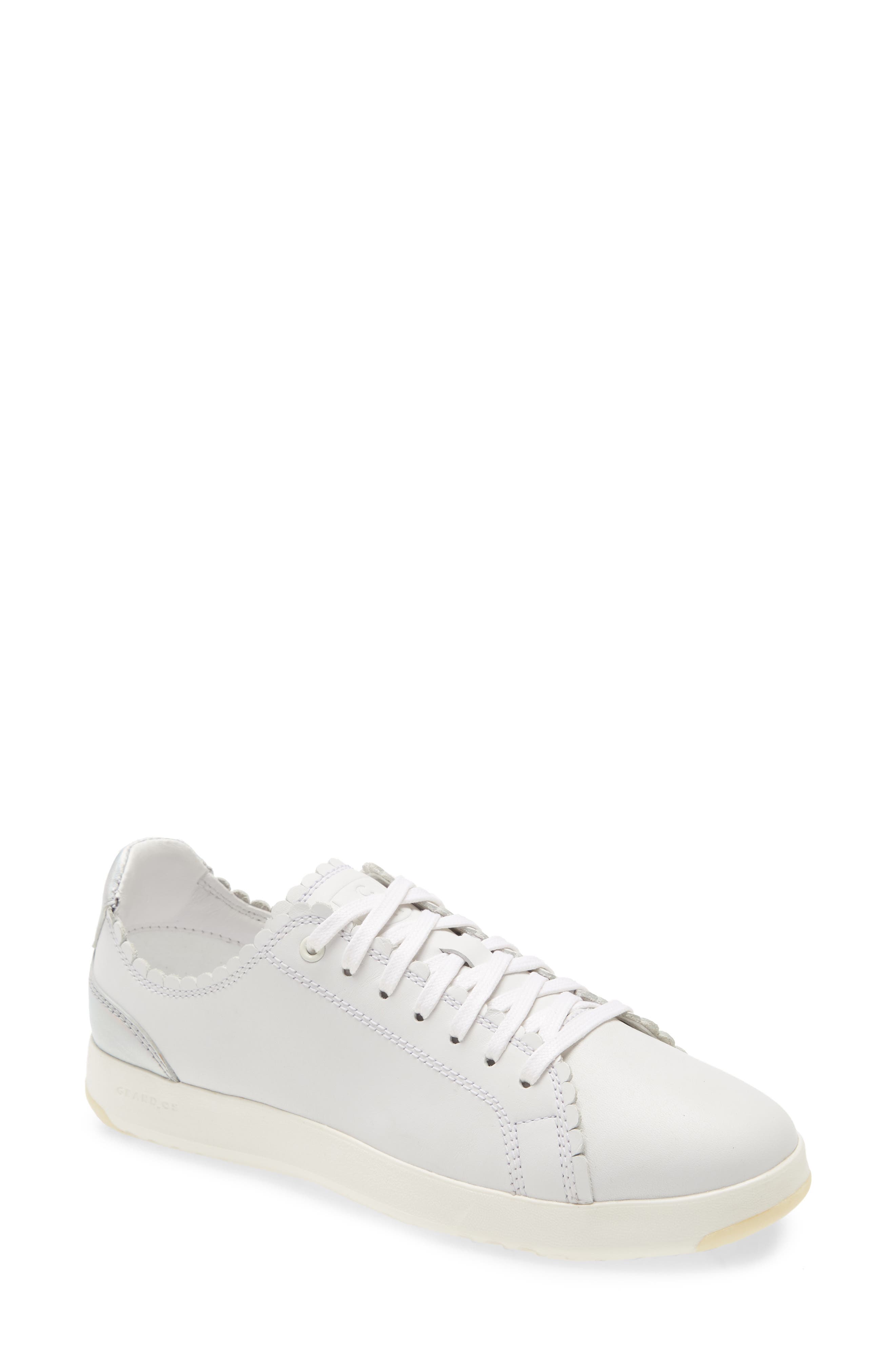 Cole Haan GRANDPRO TENNIS SCALLOPED LACE-UP SHOE