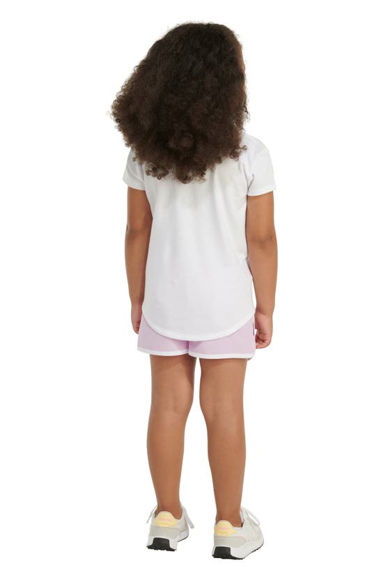 Shop Adidas Originals Kids' T-shirt & Shorts In White
