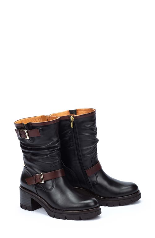 Shop Pikolinos Soria W0b Zip-up Boot In Black