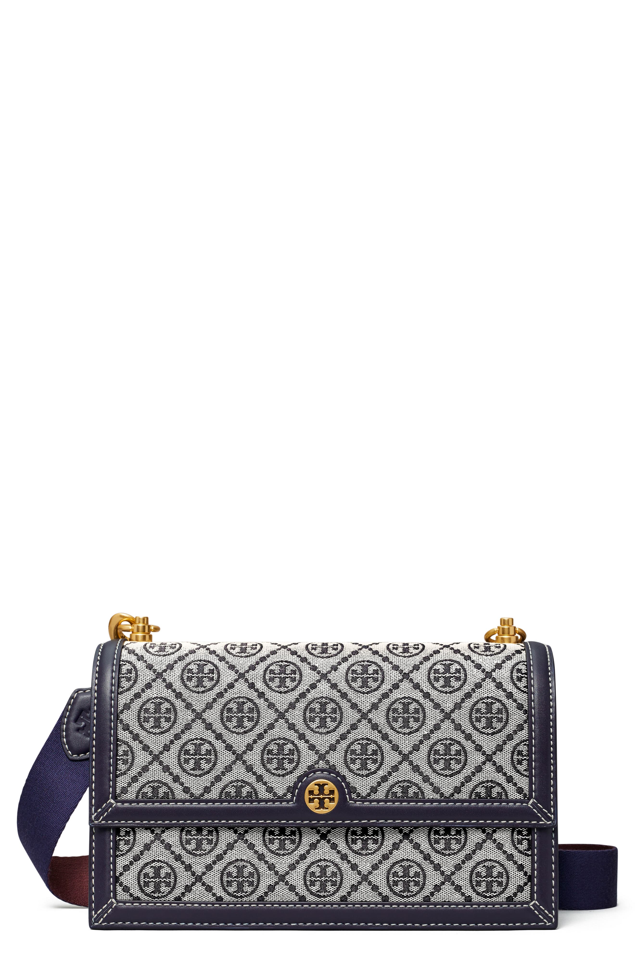 tory burch embossed satchel