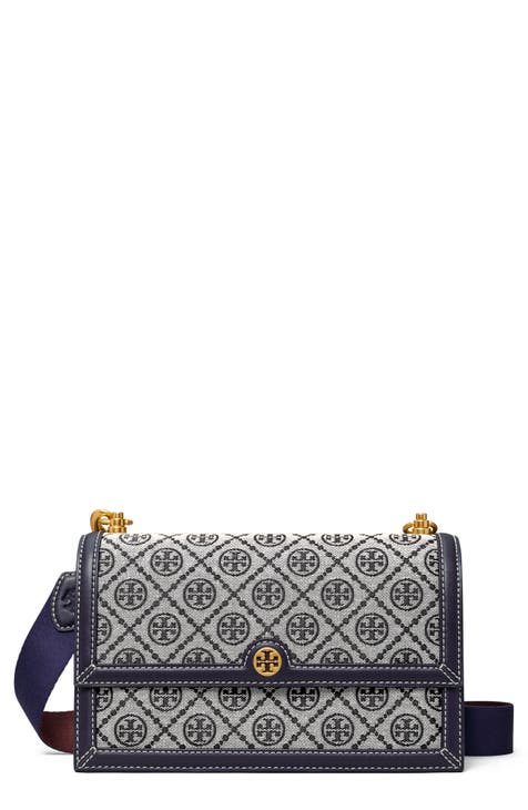 Tory Burch Blue Bags For Women on Sale