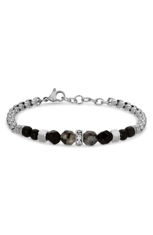 Shop Eye Candy Los Angeles Alex 3-piece Bracelet Set In Silver