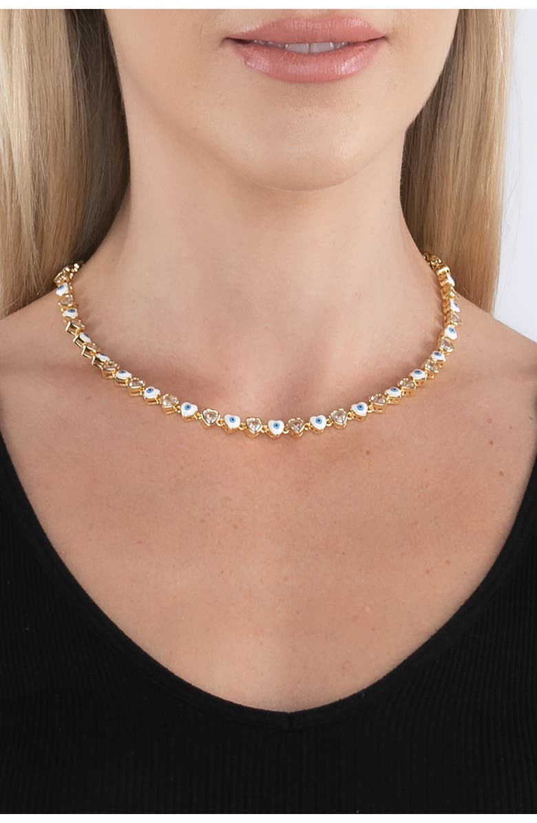 Eye candy la evil eye necklace Clearance