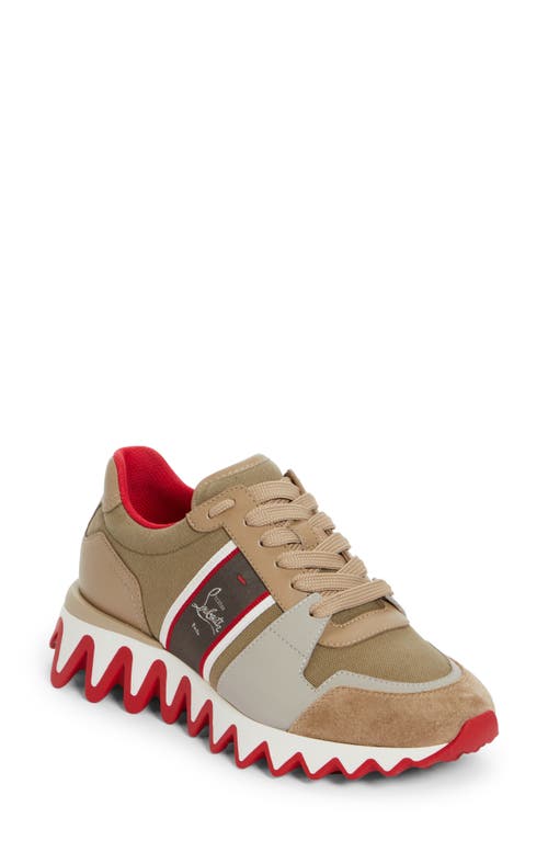 Christian Louboutin Nastroshark Donna Low Top Sneaker Saharienne at Nordstrom,