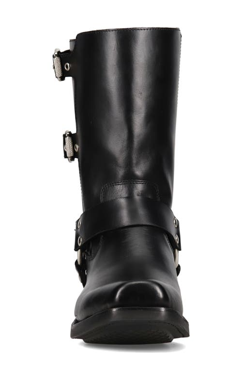 Frye Conway Moto Harness Boot In Black