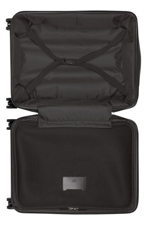 Shop Montblanc Cabin Trolley Carry-on Suitcase In Black