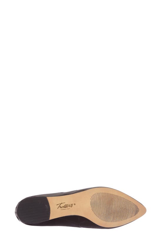Trotters Estee Ballet Flat In Black Patent