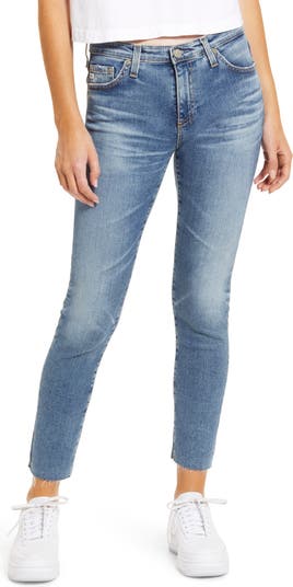AG The Prima Raw Hem Ankle Skinny Jeans | Nordstrom