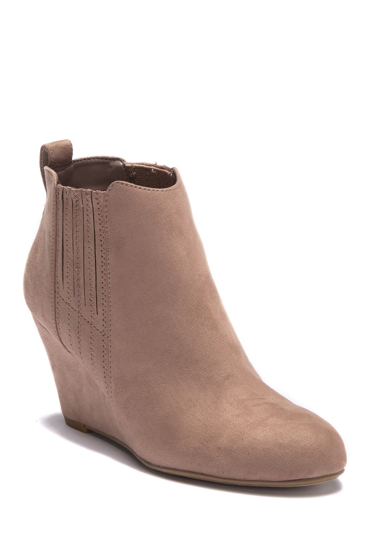 Report | Finger Gore Wedge Bootie 