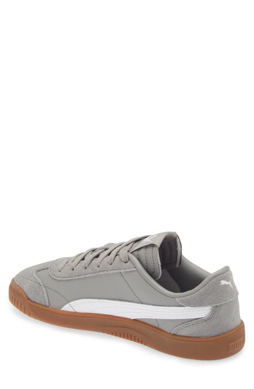 Shop Puma Kids' Club 5v5 Sneaker In Stormy Slate- White