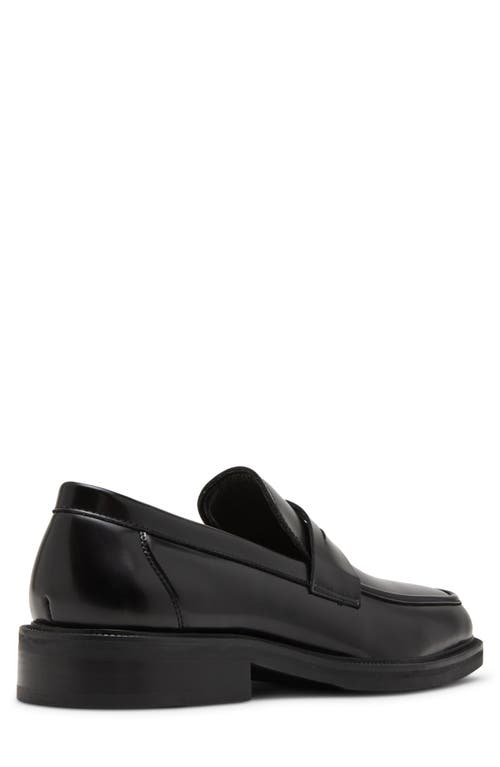 Steve Madden Nillo Penny Loafer In Black