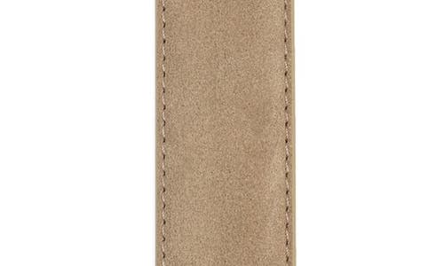 To Boot New York Men's Suede Buckle Belt In Taupe