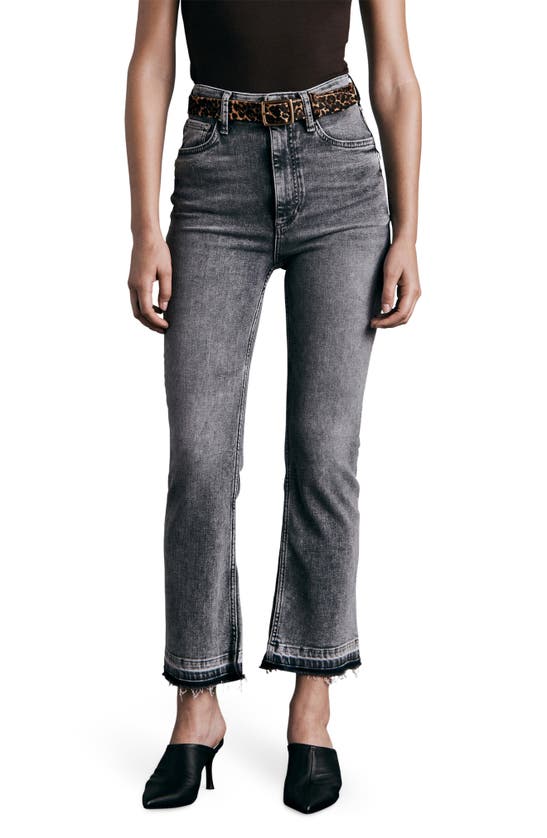 Rag & Bone Women's Casey High-rise Flare Ankle Jeans In Harley1