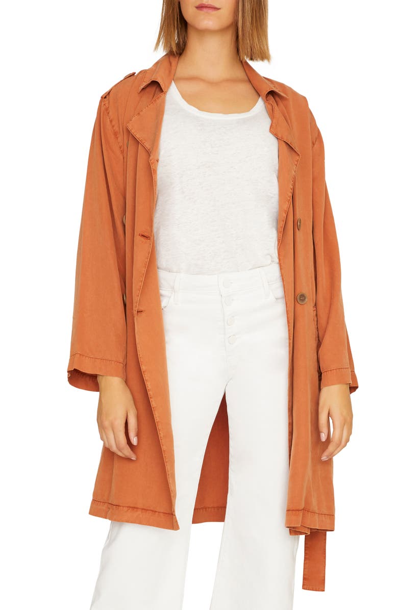 Sanctuary Wind Swept Soft Trench Coat | Nordstrom