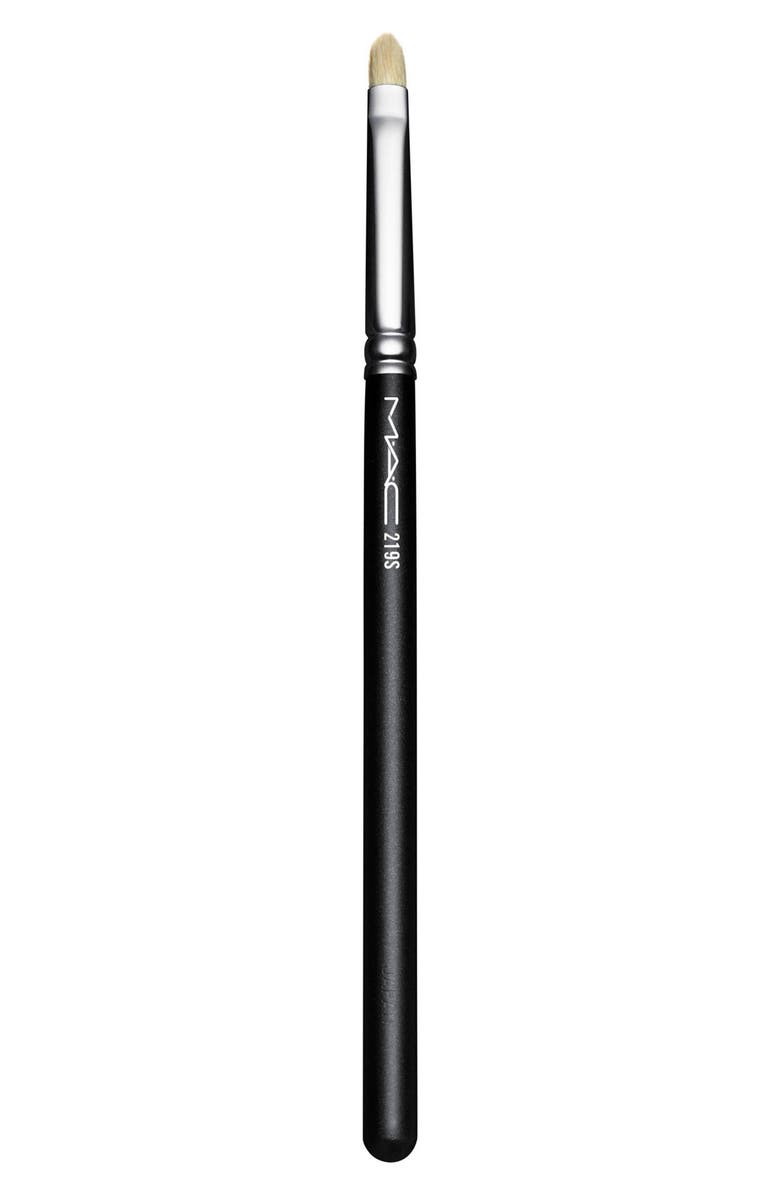 MAC COSMETICS MAC 219S Synthetic Pencil Brush, Main, color, NO COLOR