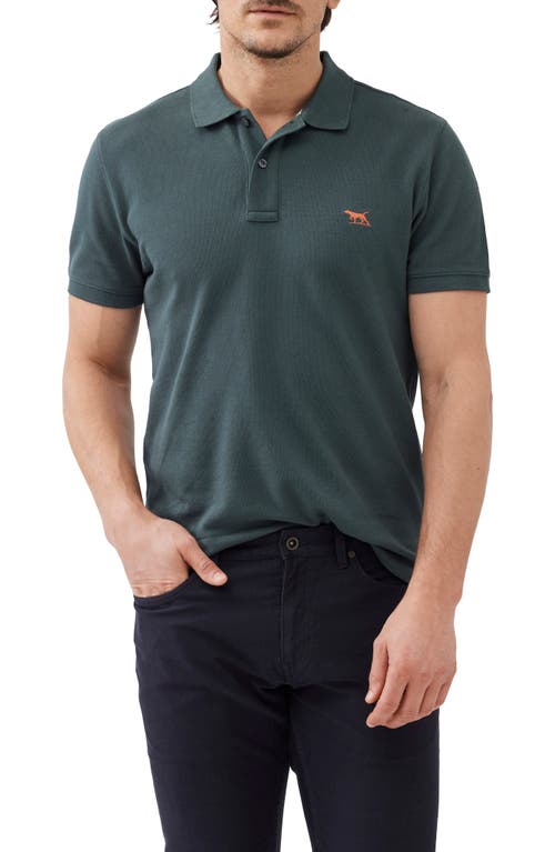 Rodd & Gunn Gunn Piqué Sports Fit Cotton Polo in Vine at Nordstrom, Size Small