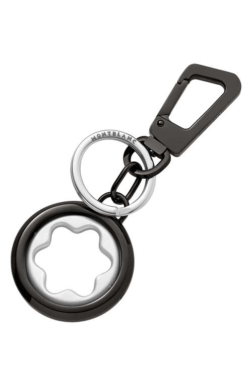 Montblanc Spinning Emblem Key Fob in Black at Nordstrom