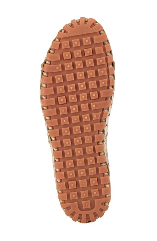 Spring Step Flowerflow Flat In Beige