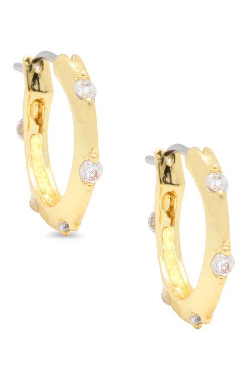 Lily Nily Kids' Cubic Zirconia Hoop Earrings in Gold at Nordstrom