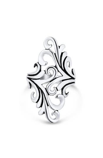 Bling Jewelry Boho South Western Ring In Silver