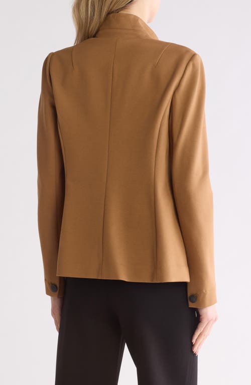 Rag & Bone Slade Brushed Wool-jersey Blazer In Camel