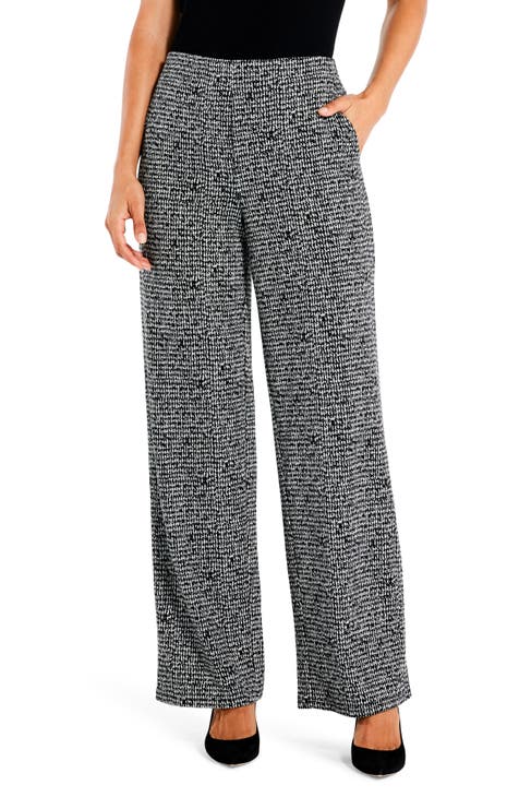 louren / color nep tweed wide pants - パンツ
