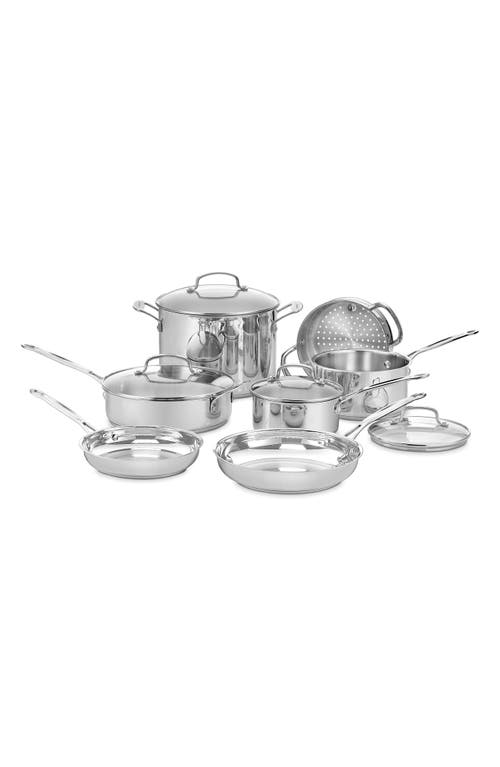 UPC 086279040572 product image for Cuisinart Chef's Classic 11-Piece Cookware Set in Stainless at Nordstrom | upcitemdb.com