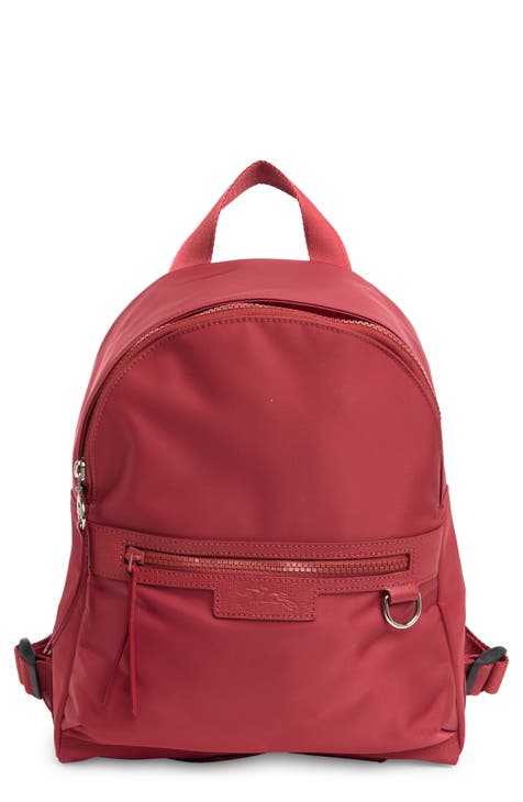 Longchamp Le Pliage Neo Medium Nylon Backpack Plum With Matching