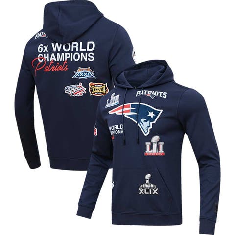 New England Patriots Nike Prime Logo Name Split Pullover Hoodie - Anthracite