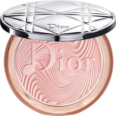 Dior Glow Vibes Diorskin Nude Luminizer Powder Highlighter - 1 Rosy Vibes