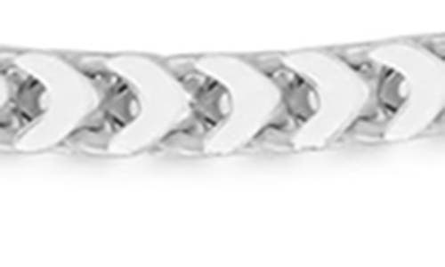Glaze Jewelry Foxtail Chain Bracelet In Silver