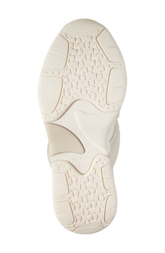 Isabel Marant Balskee High-top Leather Sneakers In White