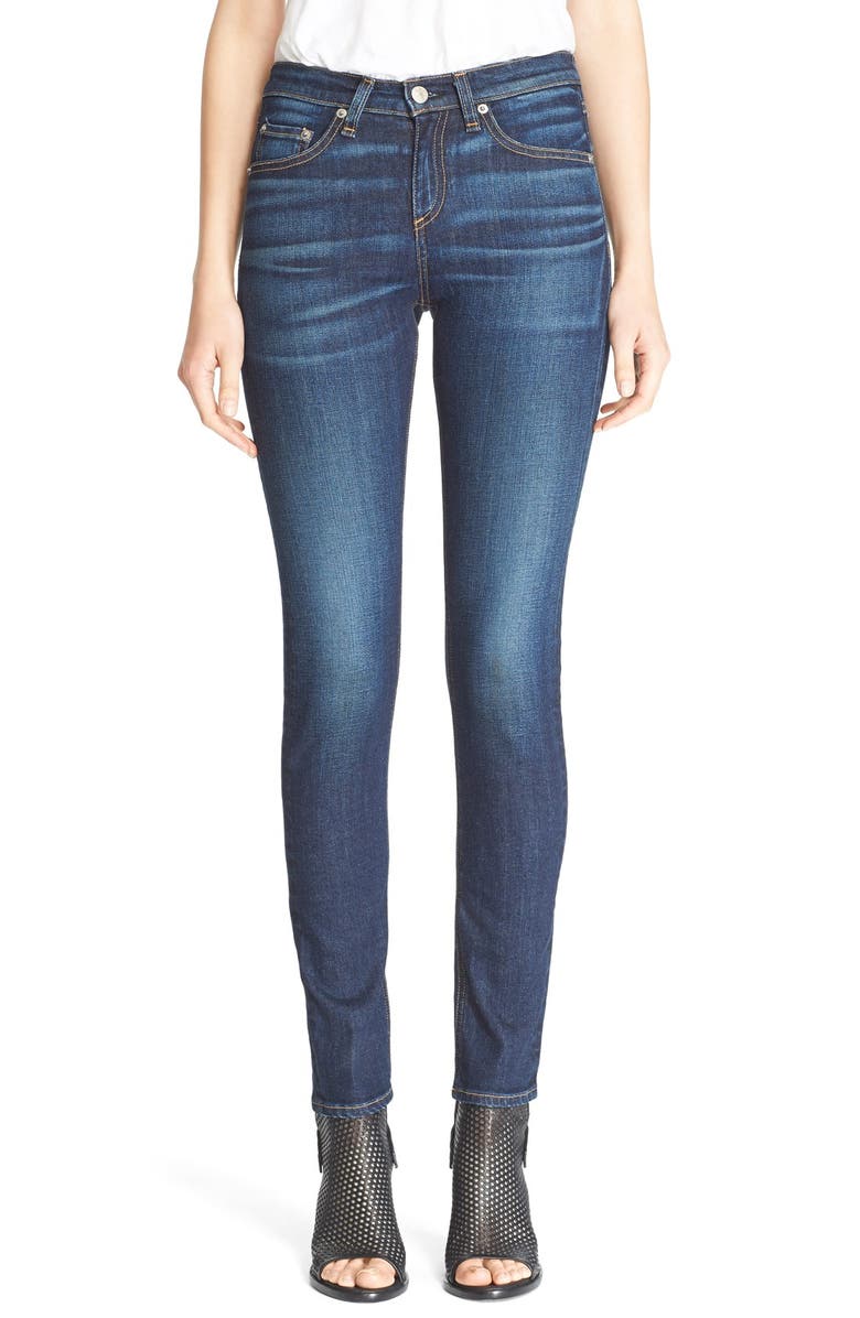 rag & bone/JEAN High Rise Skinny Jeans (Clean Kingsbury) | Nordstrom