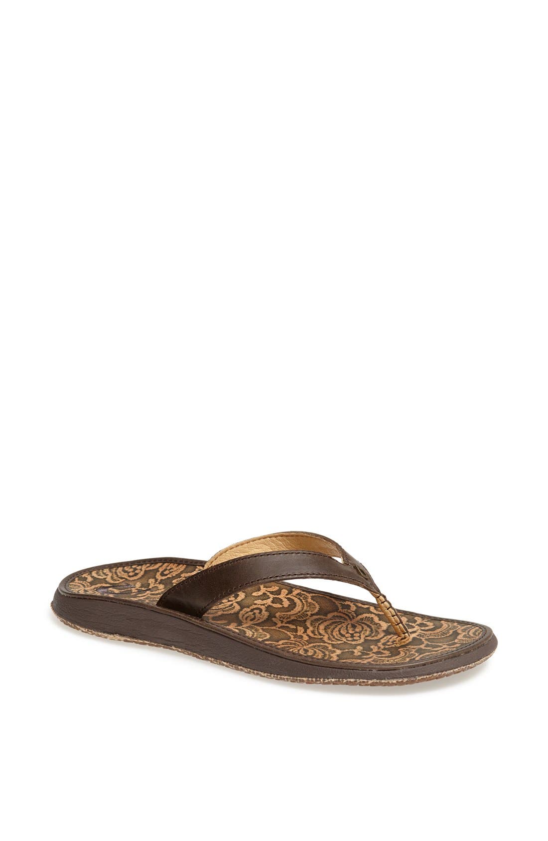 OluKai 'Paniolo Hibiscus' Flip Flop (Women) Nordstrom