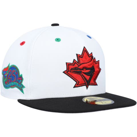 Men's New Era Blue Toronto Jays 10th Anniversary Spring Training Botanical 59FIFTY Fitted Hat