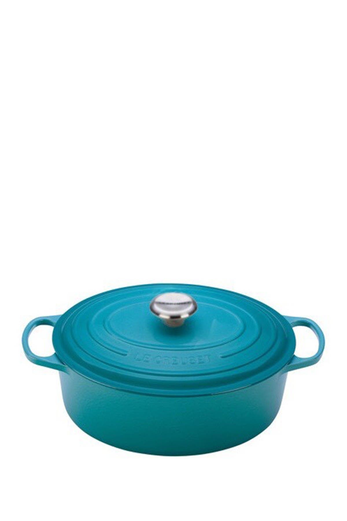 Le Creuset Signature 5-Quart Oval Dutch Oven in Caribbean 
