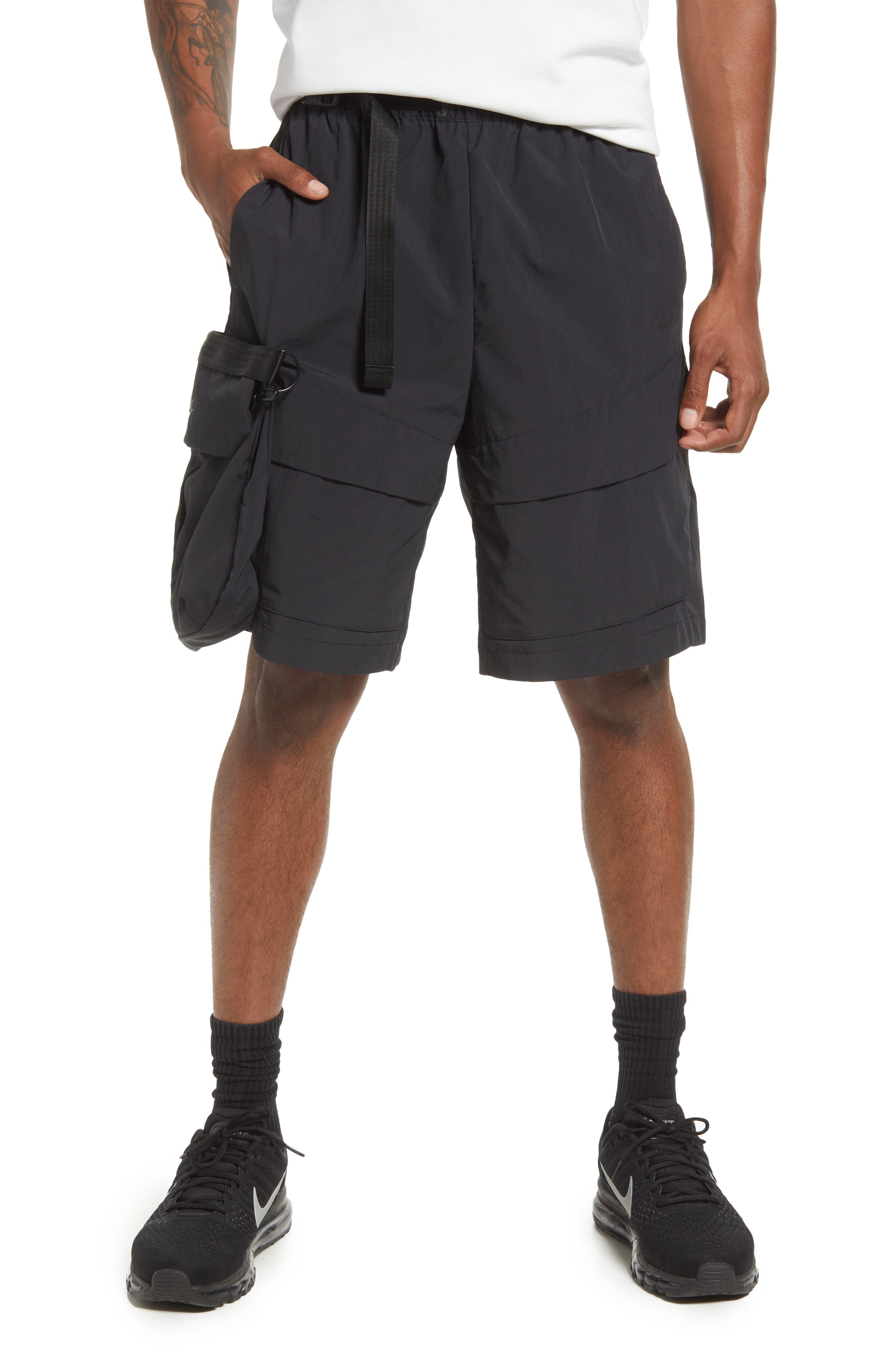 nike drawstring cargo shorts