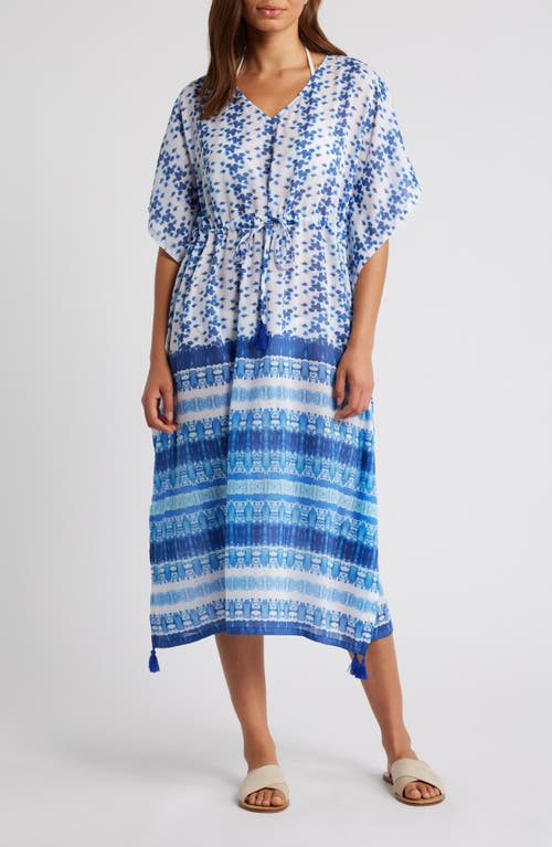 Shop Beachlunchlounge Cedna Maxi Cover-up In Laguna