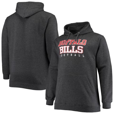 New Orleans Saints Fanatics Branded Big & Tall Practice Pullover Hoodie -  Heathered Charcoal