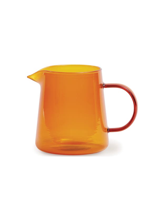 Good Citizen Coffee Co. Petite Glass Pitcher In Amber