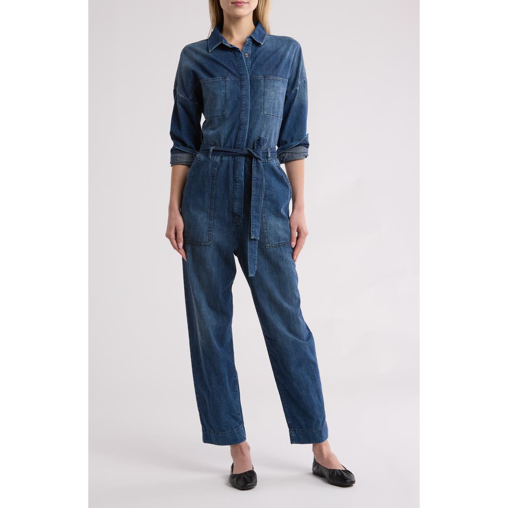 Ag Mattie Denim Jumpsuit In Outskirts