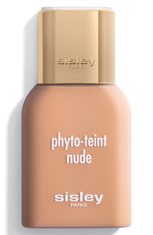 Sisley Paris Phyto-Teint Nude Oil-Free Foundation in 3W1 Warm Almond at Nordstrom