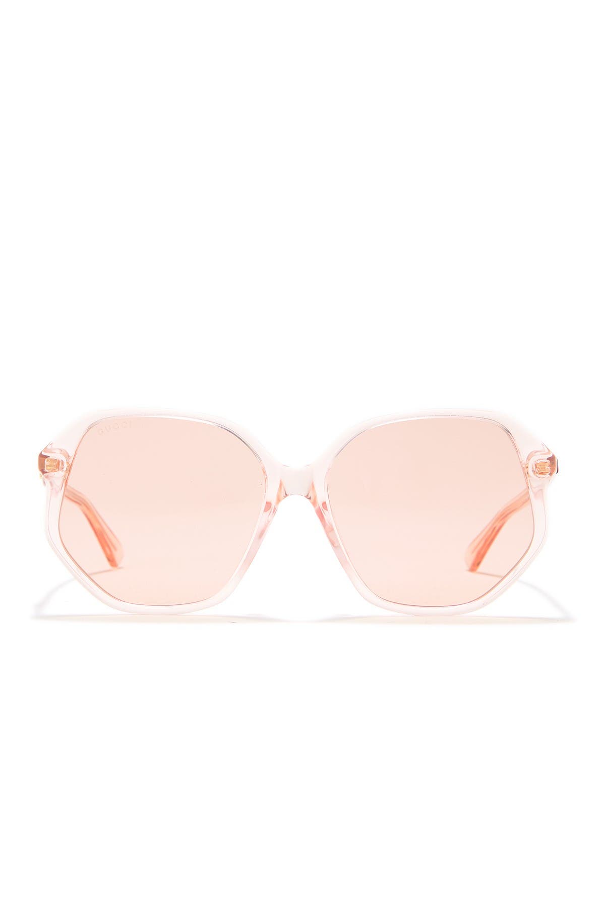 gucci 59mm round sunglasses