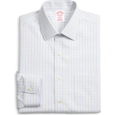 Brooks Brothers Madison Classic Fit Check Dress Shirt (3 For $207)