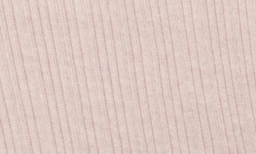 Shop Lucky Brand Cloud Mock Neck Rib Top In Pink