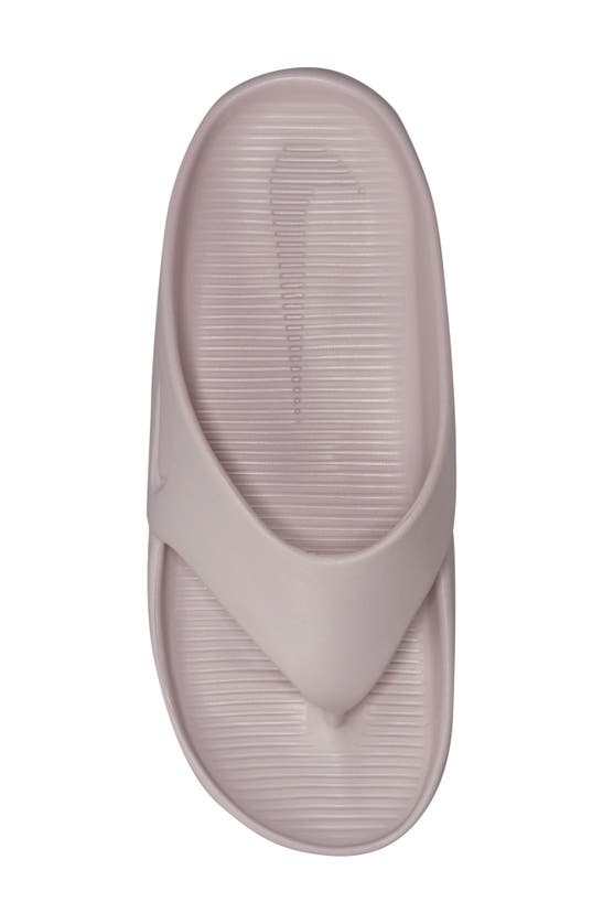 Shop Nike Calm Water Friendly Flip Flop In Violet/ Platinum