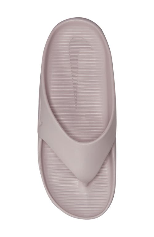 Shop Nike Calm Water Friendly Flip Flop In Violet/platinum