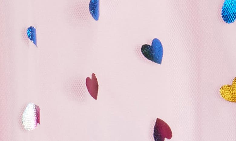 PIPPA & JULIE PIPPA & JULIE FOIL HEARTS FLOAT TULLE DRESS